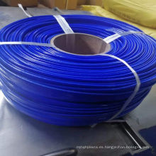 Al por mayor mangas de aislamiento de fibra de vidrio de silicona azul